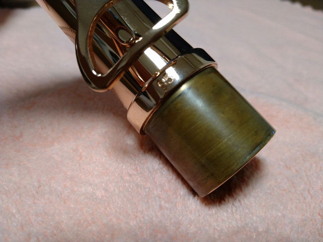 ヤナギサワ アルトサックス用ネック 95PGP 総銀・ピンクゴールドメッキ