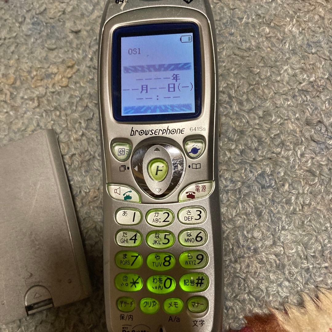 いろんなPHS ジャンク品、新品DoCoMo D501i 6代セット