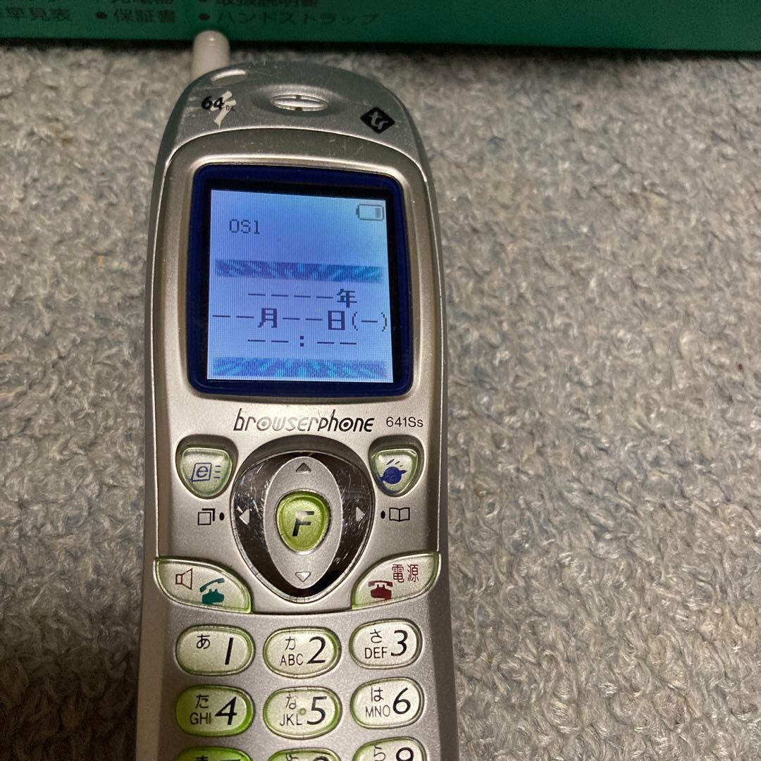 いろんなPHS ジャンク品、新品DoCoMo D501i 6代セット