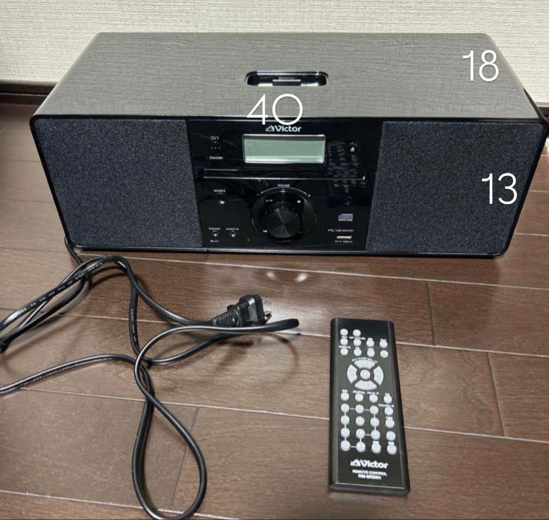 ビクターCDポ-ダブル　RD-N1-B 2011年製