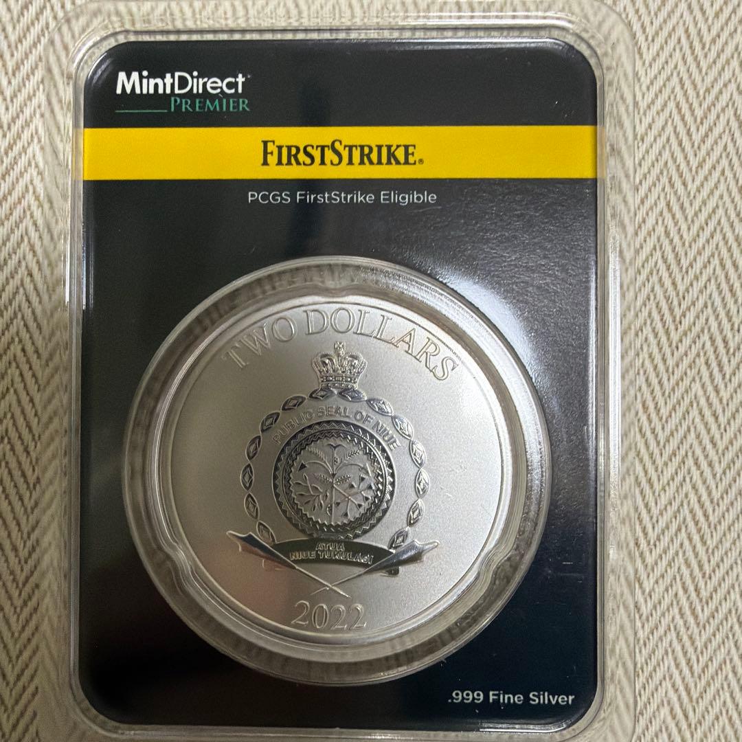 2022 ニウエ 1oz 銀貨 スターウォーズ IG-11 純銀 - メルカリ