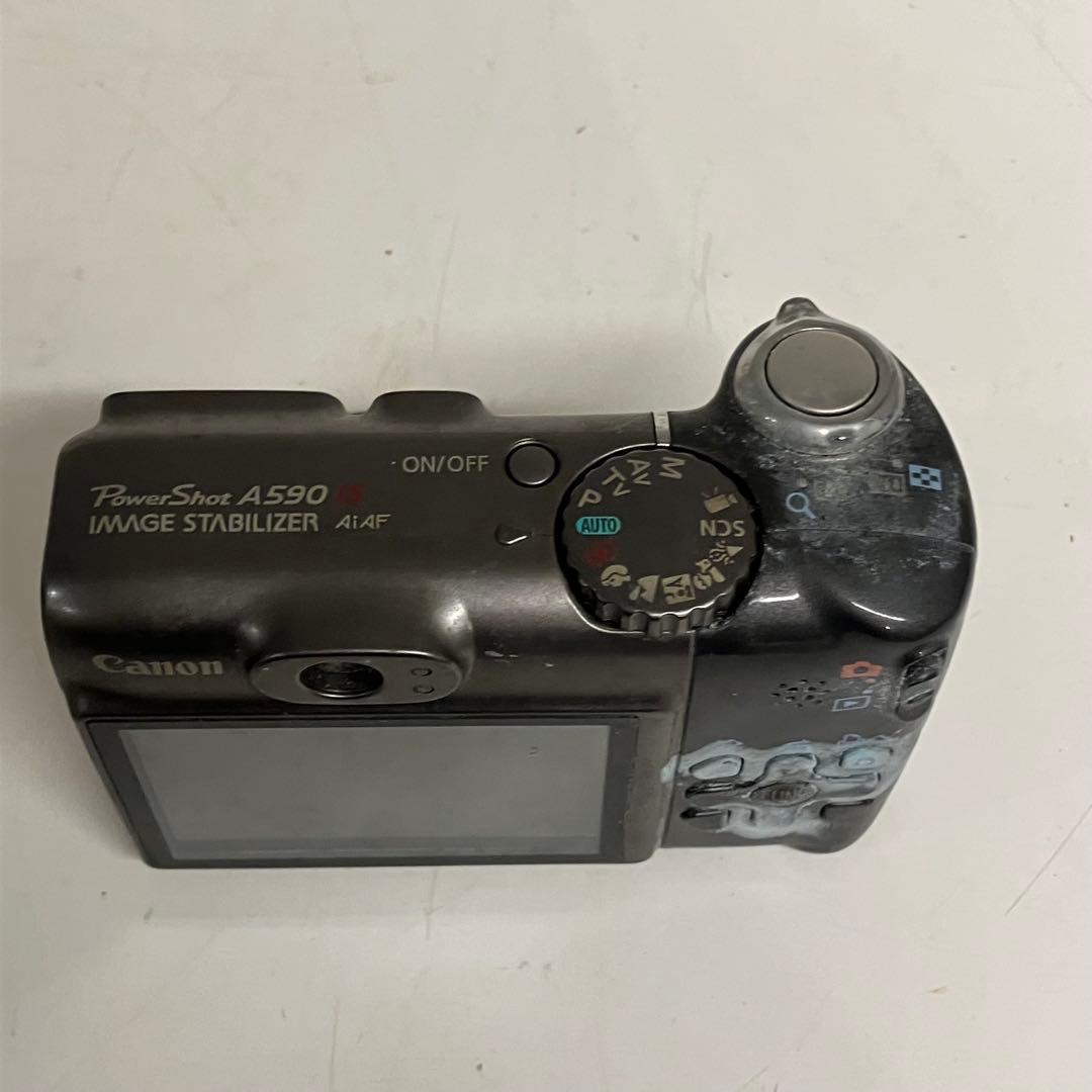 【ジャンク】Canon PowerShot A590 IS デジタルカメラ