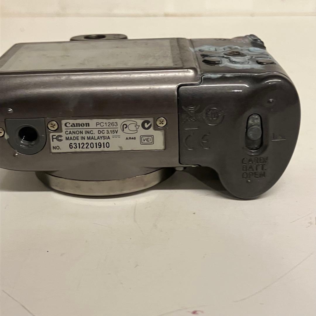 【ジャンク】Canon PowerShot A590 IS デジタルカメラ