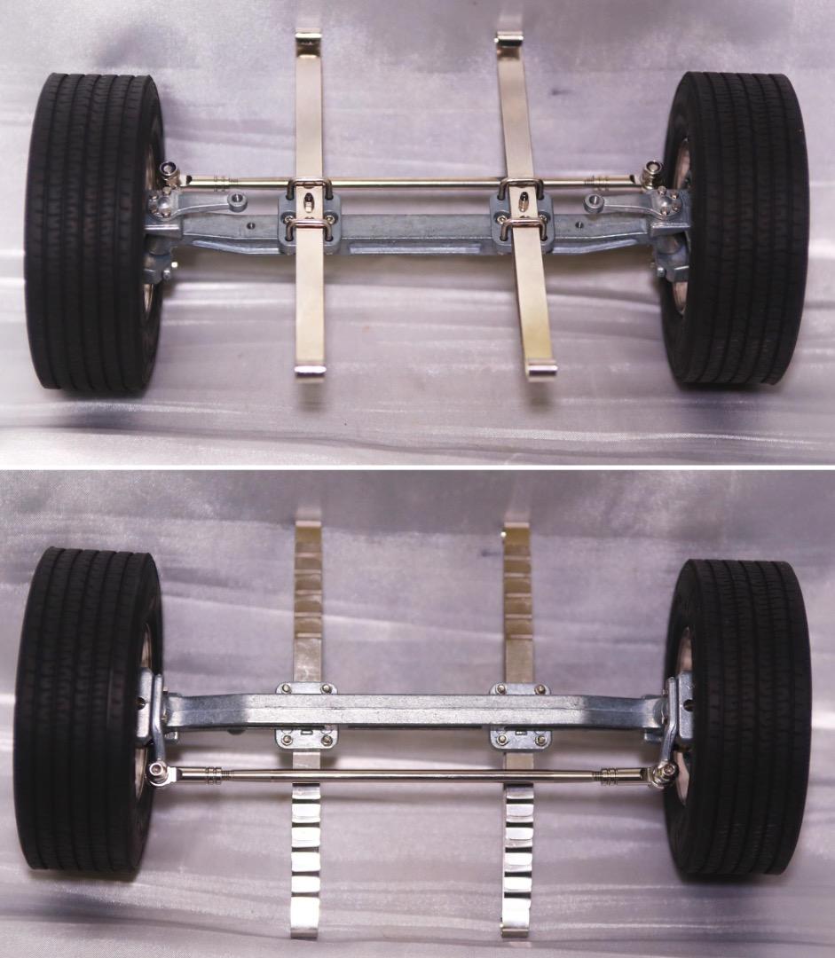 □SCALECLUB メタル フロントアクセル ホイール・タイヤ付 ノン