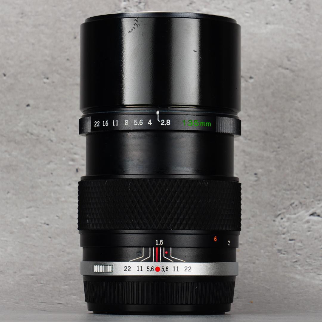 整備＆テスト済 オリンパス Zuiko Auto-T 135mm F2.8 01