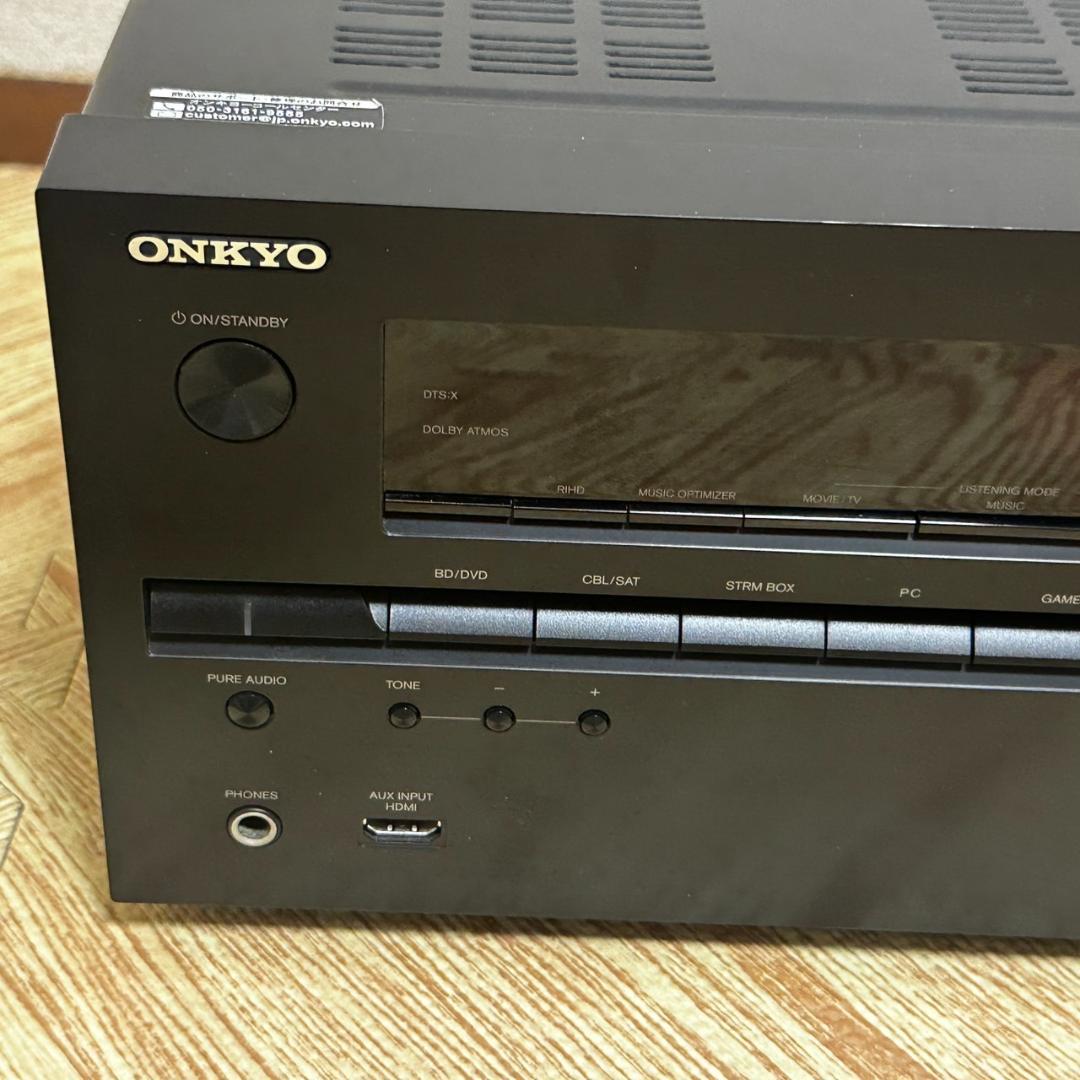 ONKYO TX-NR646 AVアンプ リモコン付き ジャンク