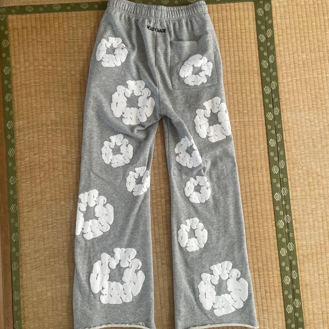 DENIM TEARS スウェットパンツ グレー フレア - メルカリ