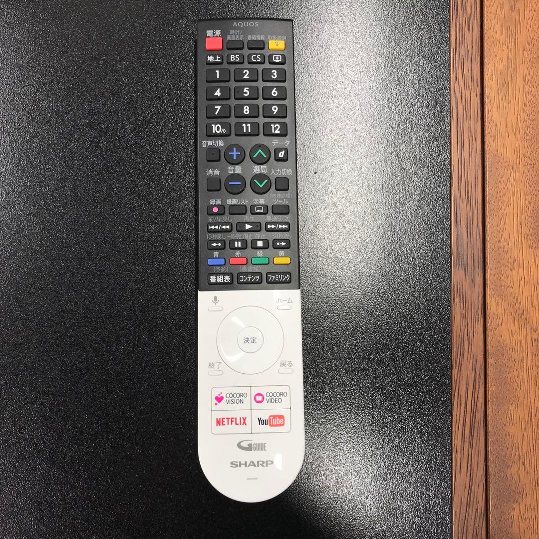 SHARP テレビ 4K AQUOS 55V型 4T-C55AJ1 スタンド無し