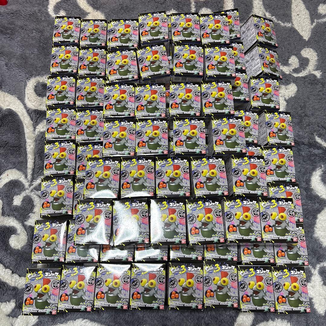 45000円相当　まとめ　売り　スプラトゥーン3 コジャケ ハンコ付きフィギュア スプラトゥーン3」より食玩「コジャケ ハンコ付きフィギュア」が1月29