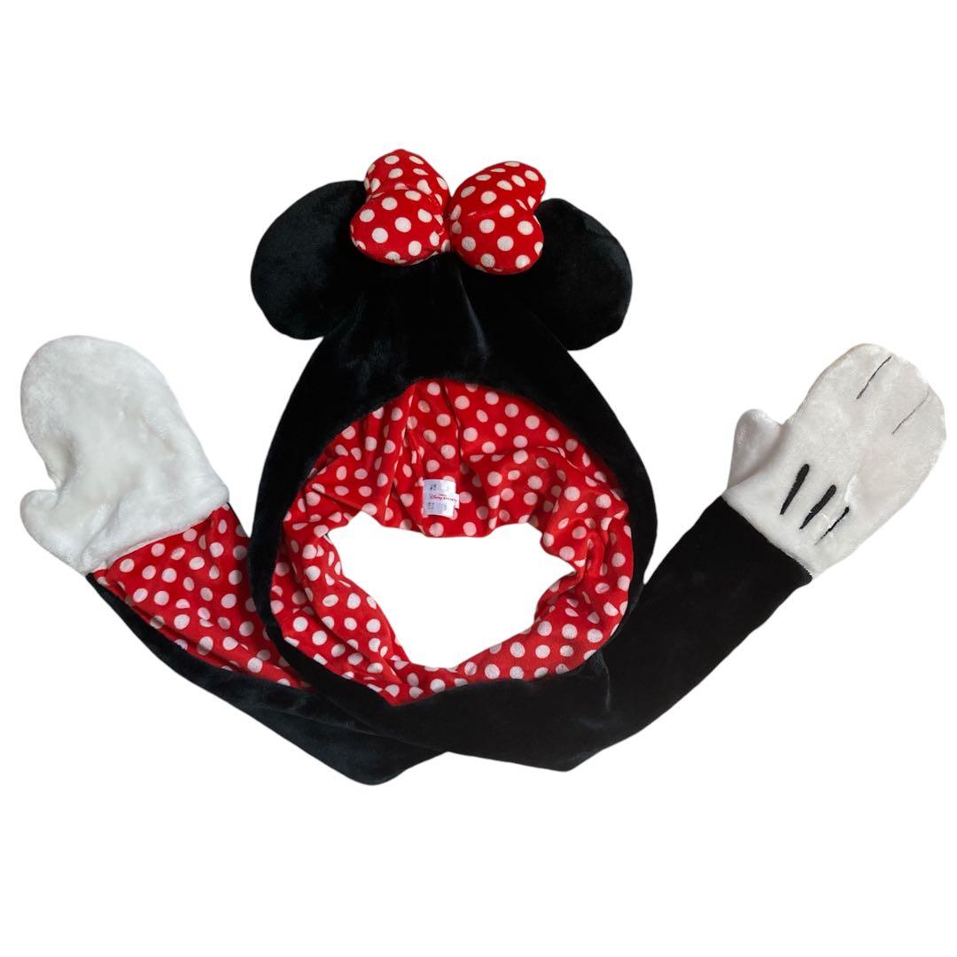 東京ディズニーリゾート ファンキャップ マフラーキャップ 手袋 ミニー