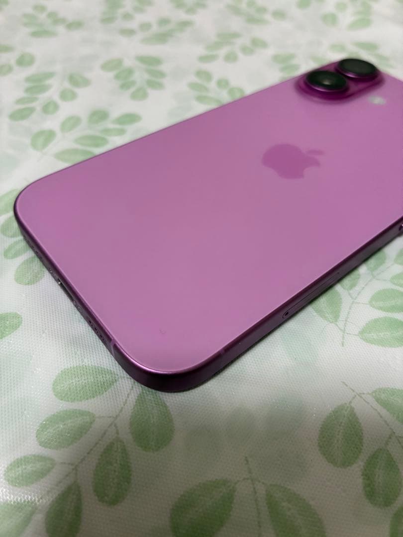 ⌘haru⌘ iPhone16 128GB SiMフリー ピンク