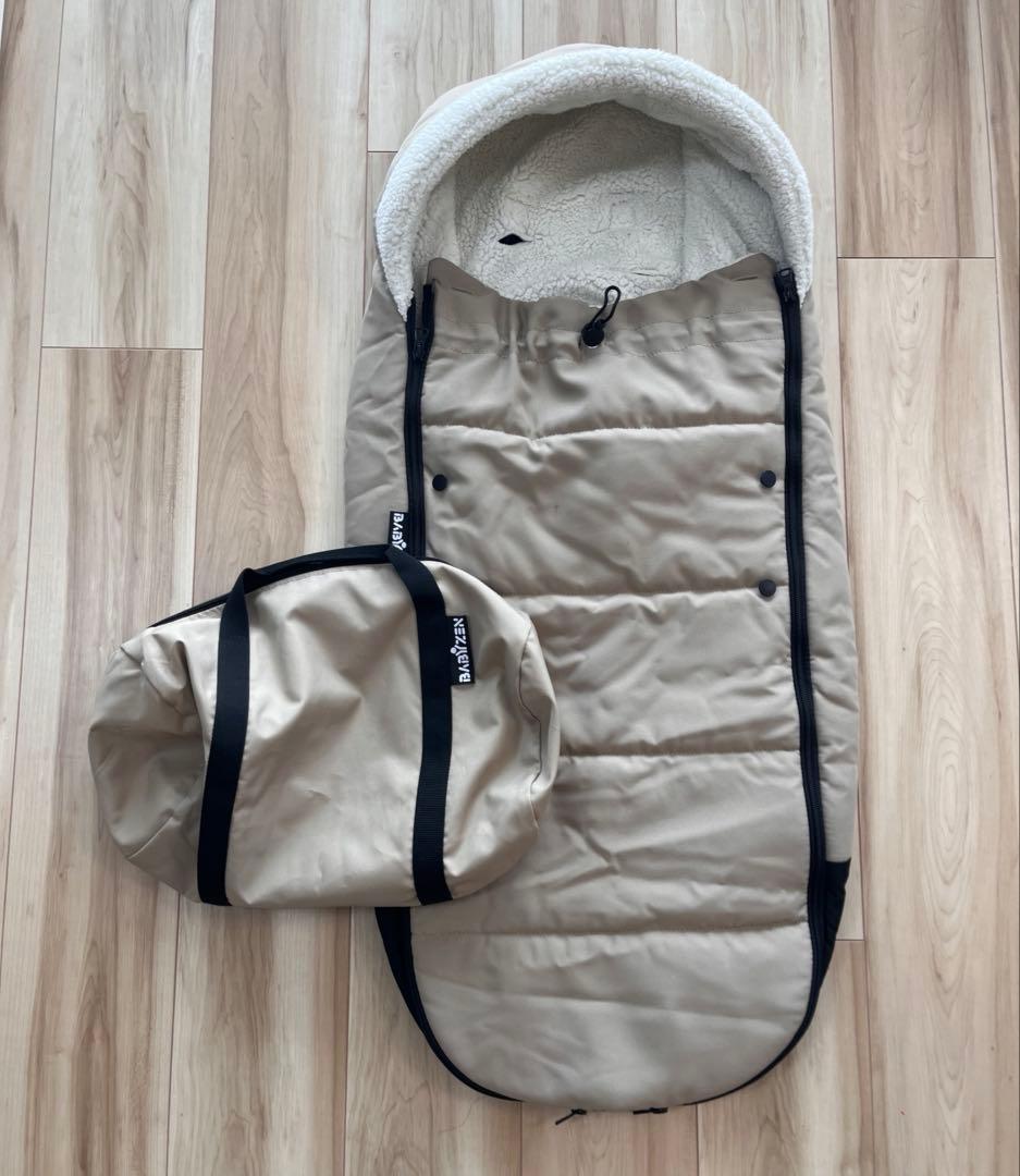 ベビーゼンフットマフ/ベージュ/ベビーカー防寒具 - メルカリ