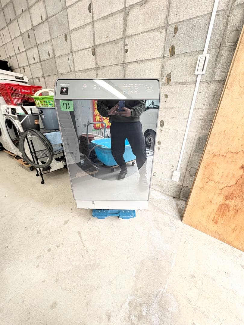 SHARP ES-W111-SR 2018 分解洗浄商品 SHARP ES-W111-SR ドラム式洗濯機 ヒートポンプ式 分解洗浄 - メルカリ