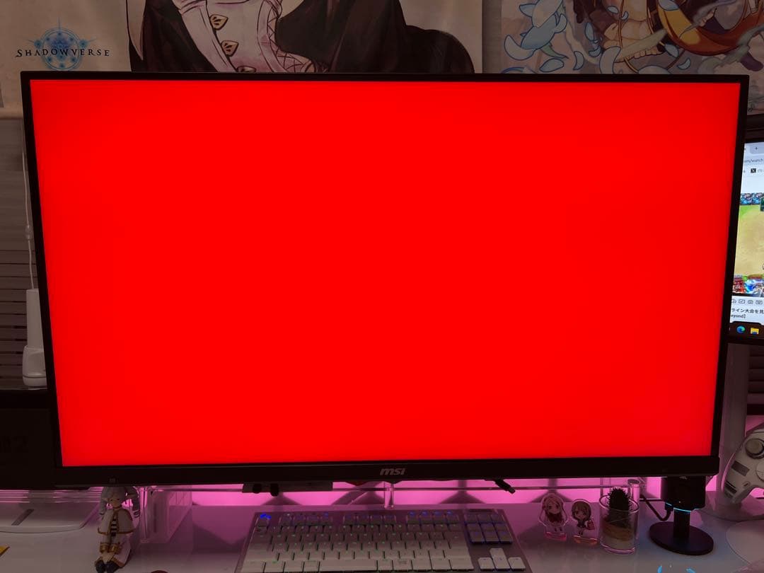 MSI MAG 323UPF ゲーミングモニター　4k 160Hz 中古美品