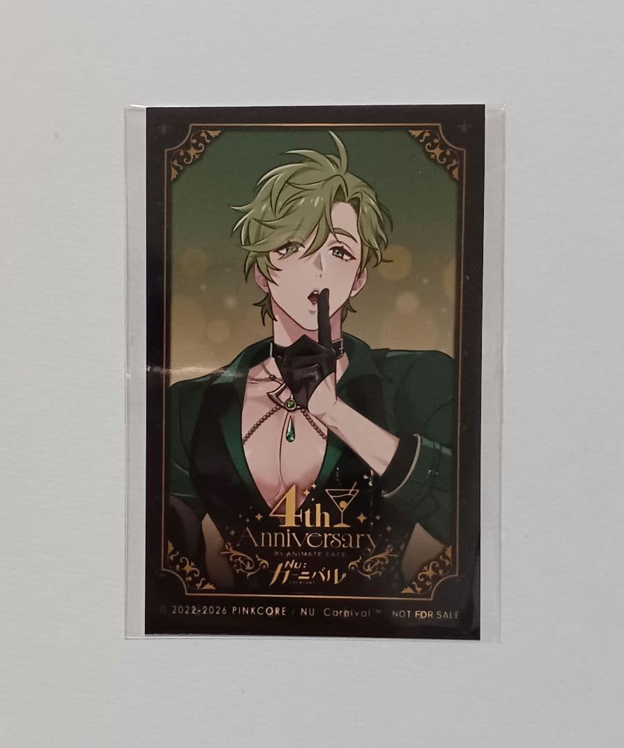 NUカーニバル アニメイトカフェ 4th 特典 フォトカード オリビン