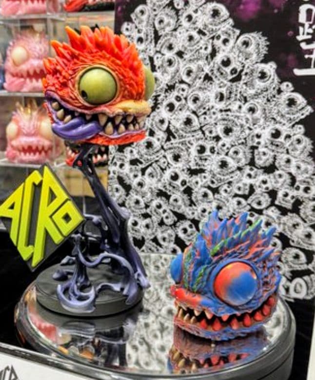 未開封 会場限定 2個セット 悪路玉 ソフビキット グレー ACRO