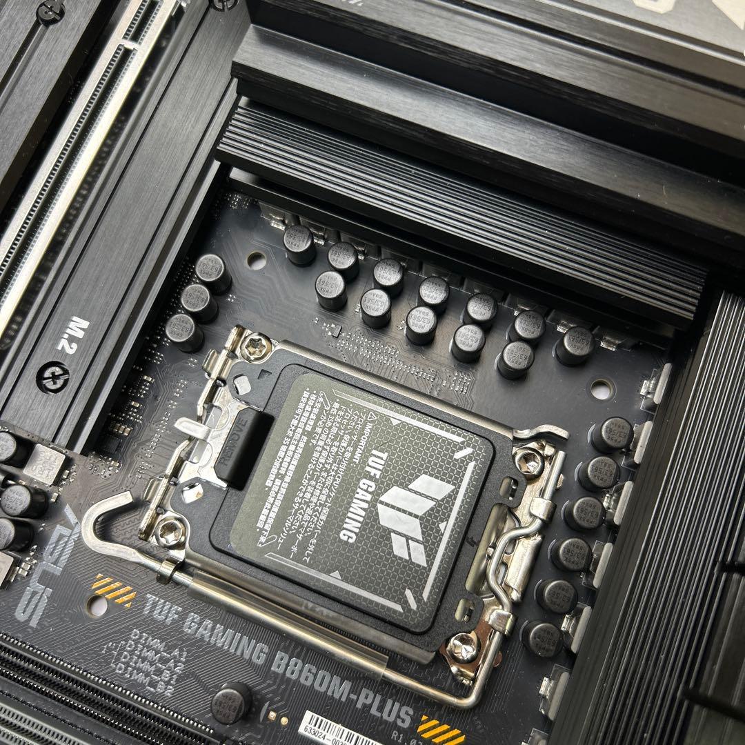 ASUS マザーボード　TUF GAMING B860M-PLUS