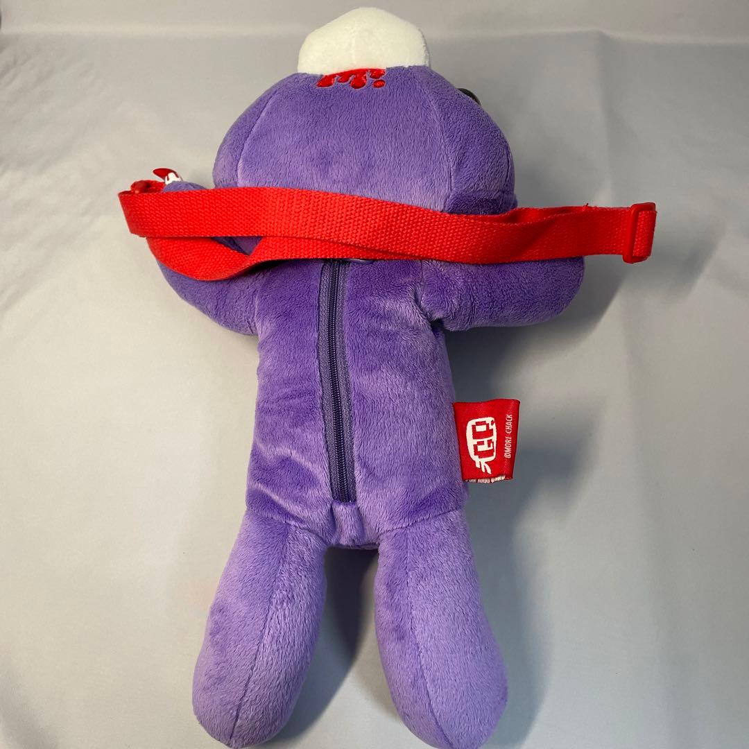 グルーミー ぬいぐるみ ショルダーバッグ ショルダー 紫 パープル