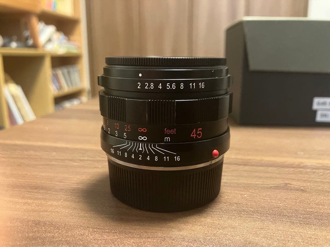 【ライカMマウント】 CONTAX コンタックス Planar 45mm F2