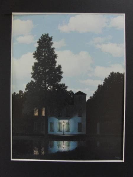 ルネ・マグリット、光の帝国、希少高級画集画、新品額装付 - メルカリ