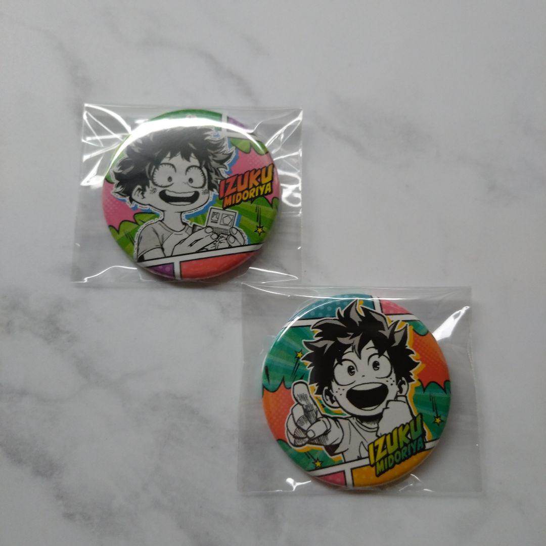 ヒロアカ 緑谷出久 缶バッジ - メルカリ