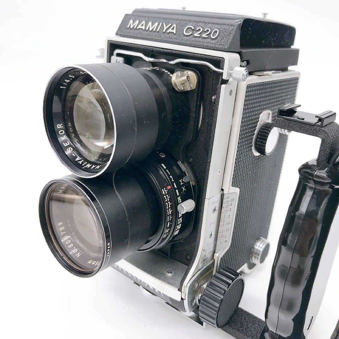 動作品　Mamiya C220 professional フィルムカメラ