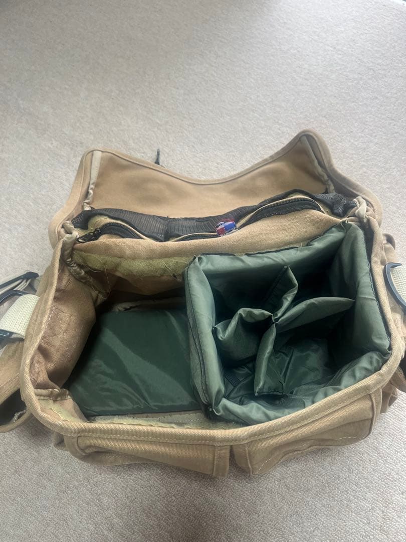 中古 DOMKE ドンケ ショルダーバッグ F-1 サンド - メルカリ