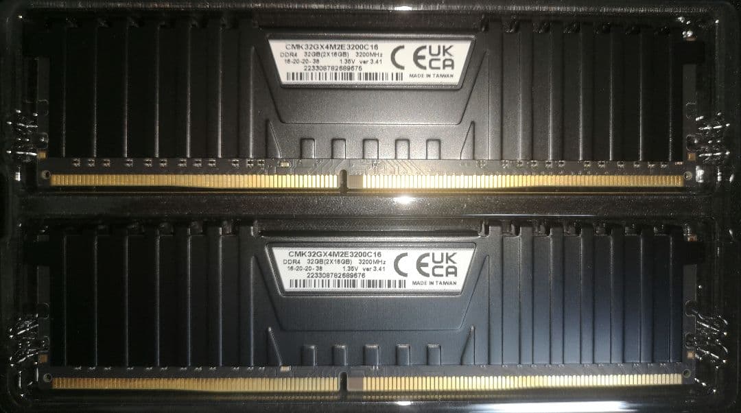 Corsair DDR4 16GB×2(32GB) 3200MHz