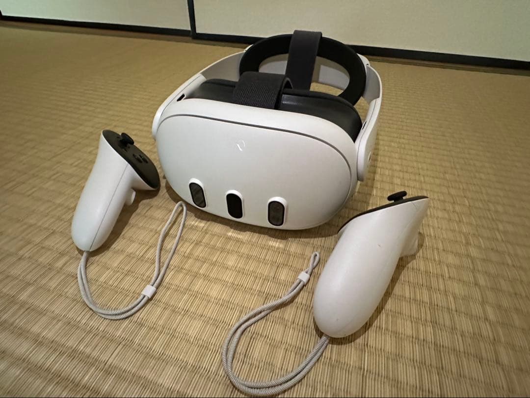  quest3 128GB 箱無し エリートストラップ付き Meta Quest Eliteストラップバッテリー付き[Quest 3/3Sに対応/最大2