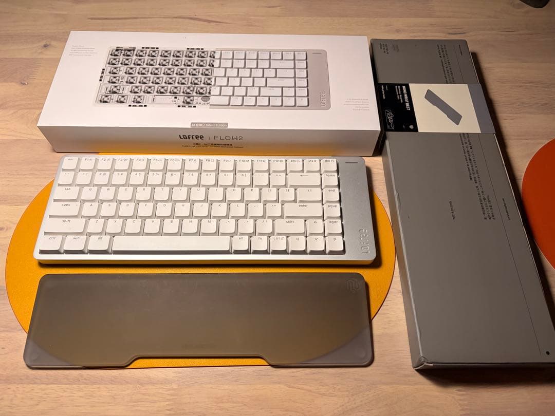 Lofree Flow2 Void（静音) キーボード + Nuphy Pad - メルカリ