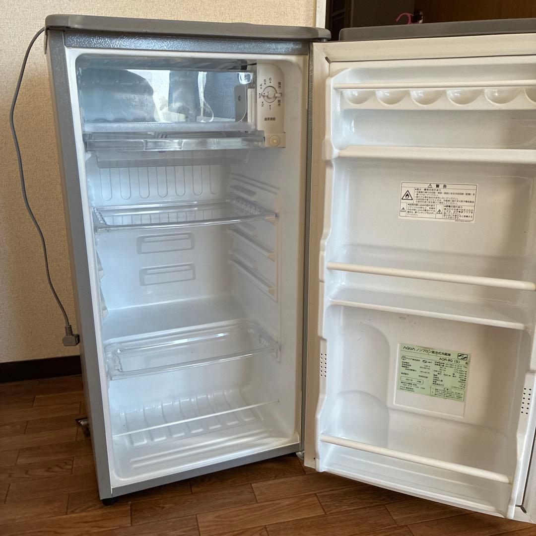 AQUA ノンフロン冷蔵庫 AQR-8G（S）75L 2019年製