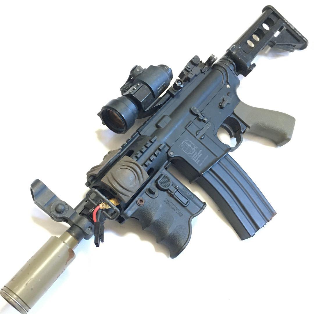 【限定品＆カスタム!!】 東京マルイ 電動ガン GSS M4 セット エアガン 18歳以上用 東京マルイ 電動ガンハイサイクルカスタム M4