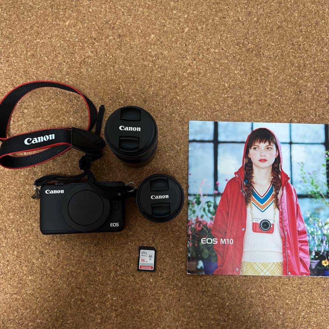 canon EOS M10 ダブルズームキット　〈ブラック〉