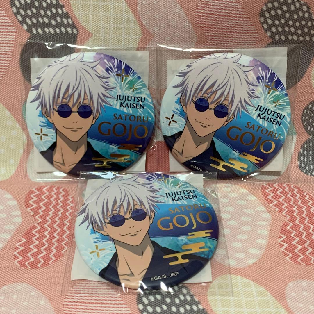 呪術廻戦 tohoくじ 五条悟 まとめ売り 缶バッジなど 5点セット - メルカリ