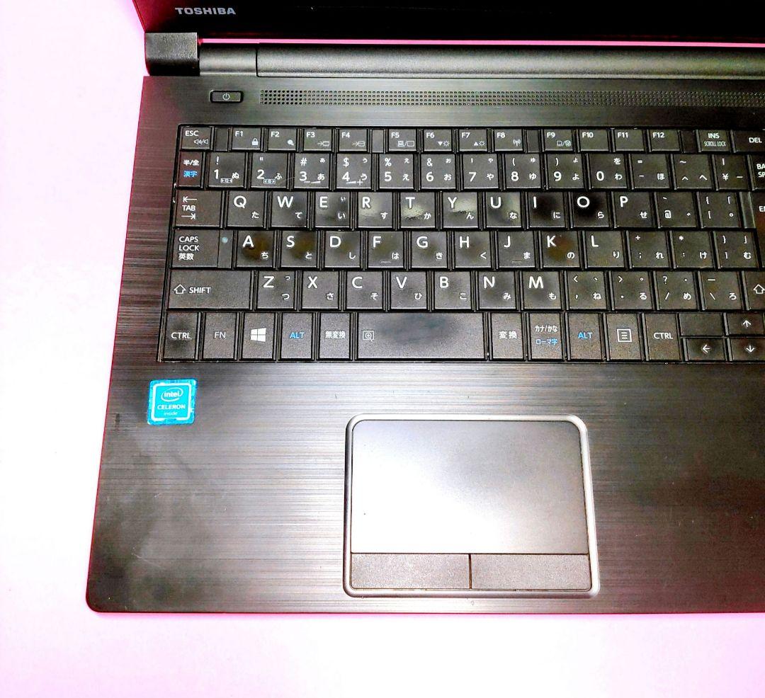 2019年モデル‼️高速SSD128✨8GB✨カメラ付き黒ノートパソコン✨設定済