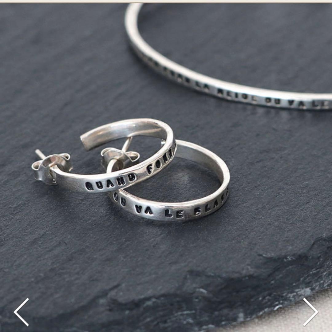 セルジュ トラヴァル SERGE THORAVAL 「雪解け」ピアス - メルカリ