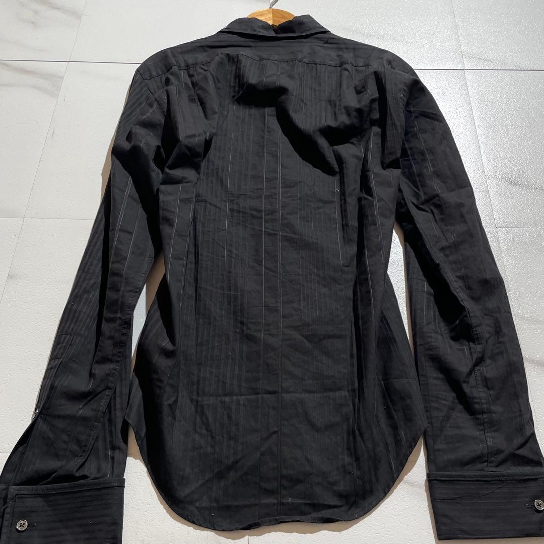 入手困難✨ ジョンガリアーノ レース生地 ブラック カットソー フォーマル 黒色