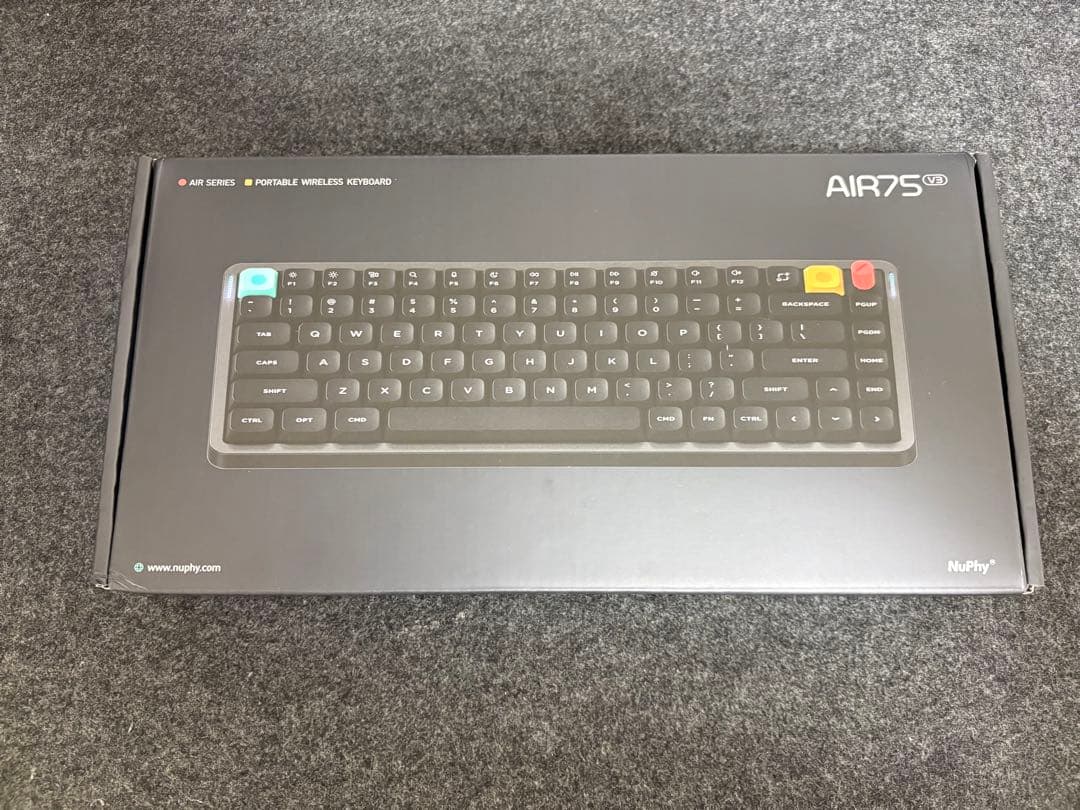 NuPhy AIR75 v3 JIS 日本語配列 Blush Nano軸 - メルカリ