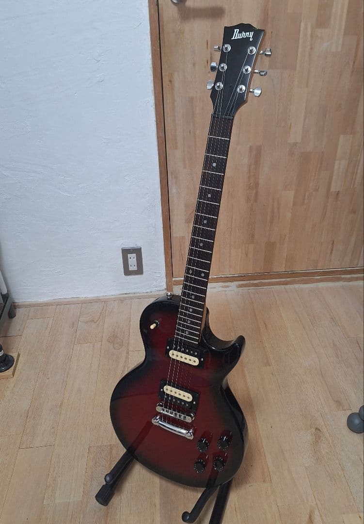 Burny バーニー SLG レスポール エレキギター 各種カスタム 調整済