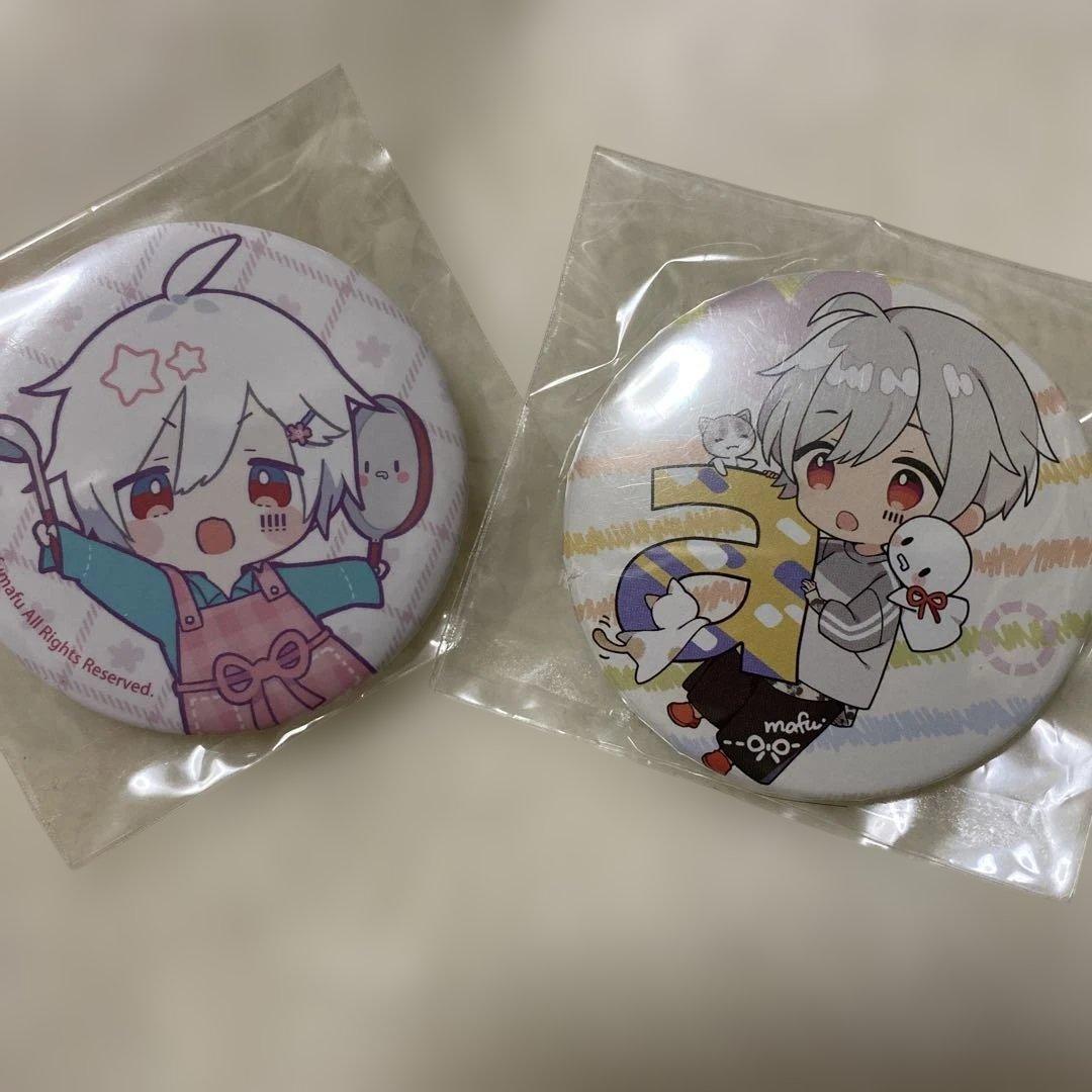まふまふ 缶バッジ 2個セット - メルカリ