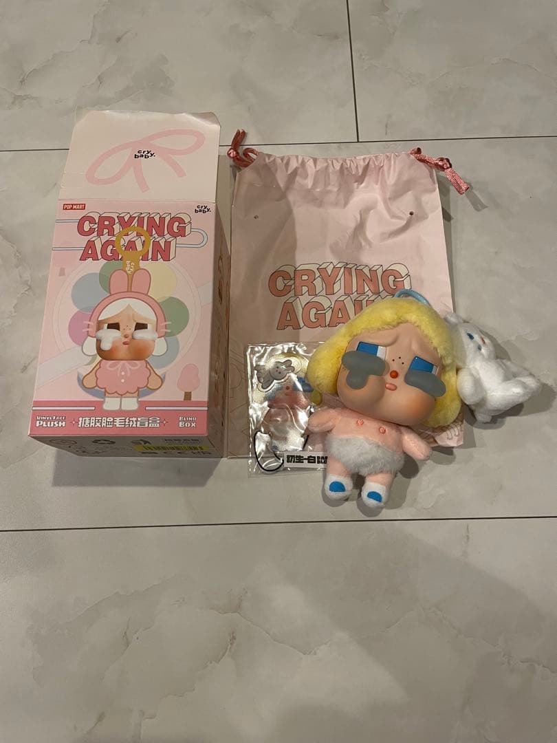 CRYBABY Crying Againアゲイン　シークレット　カエル　バラOK CRYBABY Crying Againアゲイン シークレット カエル 2セット Crybaby