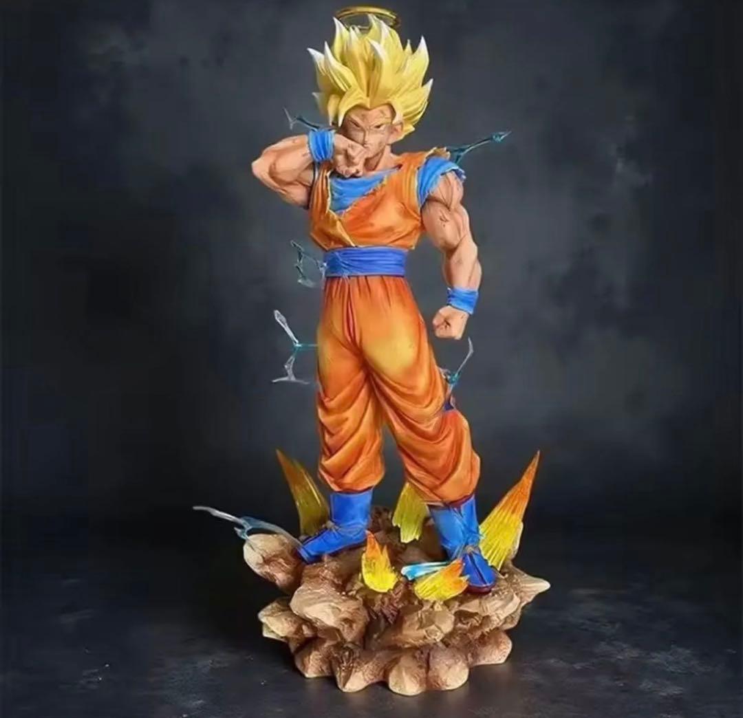 ドラゴンボール JJ studio製 孫悟空 光点灯台座付き 新品未使用品
