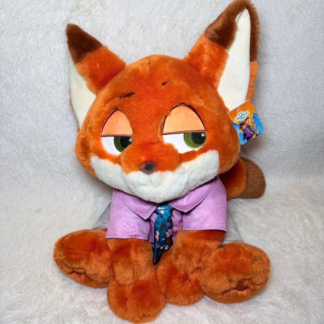 早い者勝ち！コストコ限定 ズートピア2 ニック 特大ぬいぐるみ