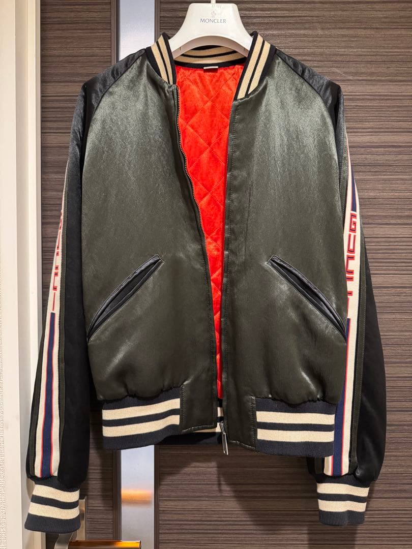 今週のみ価格 GUCCI ボンバージャケット スカジャン グッチ ボンバージャケット スカジャン ジャケット スタジャン