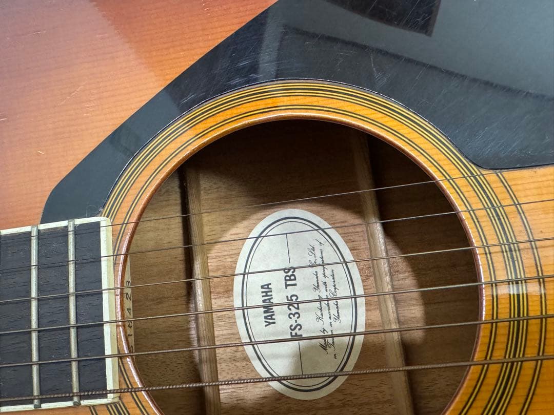 YAMAHA FS-325-TBS アコースティックギター サンバースト - メルカリ