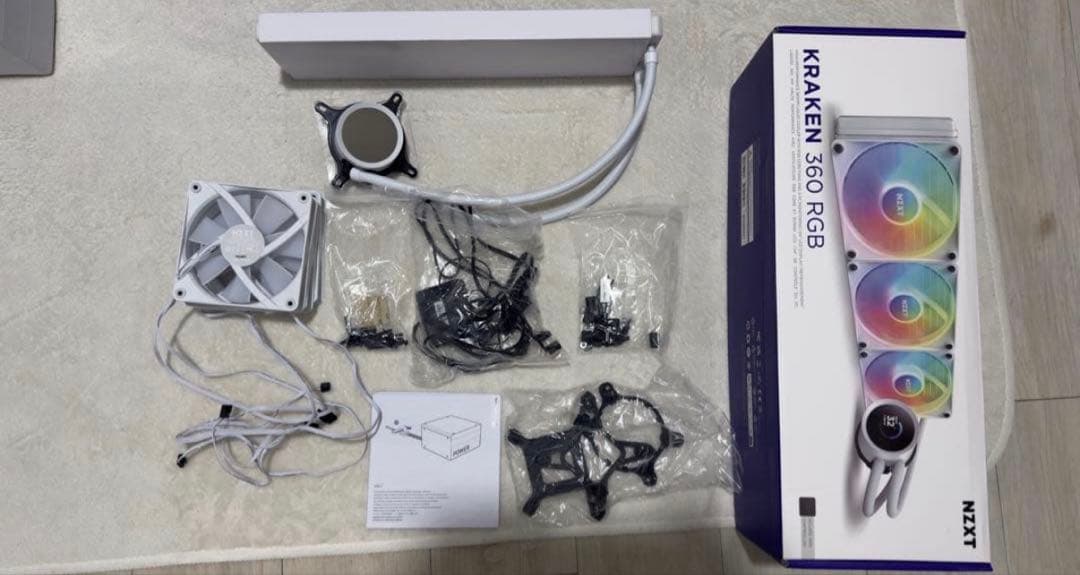 NZXT Kraken 360 RGB 水冷クーラー