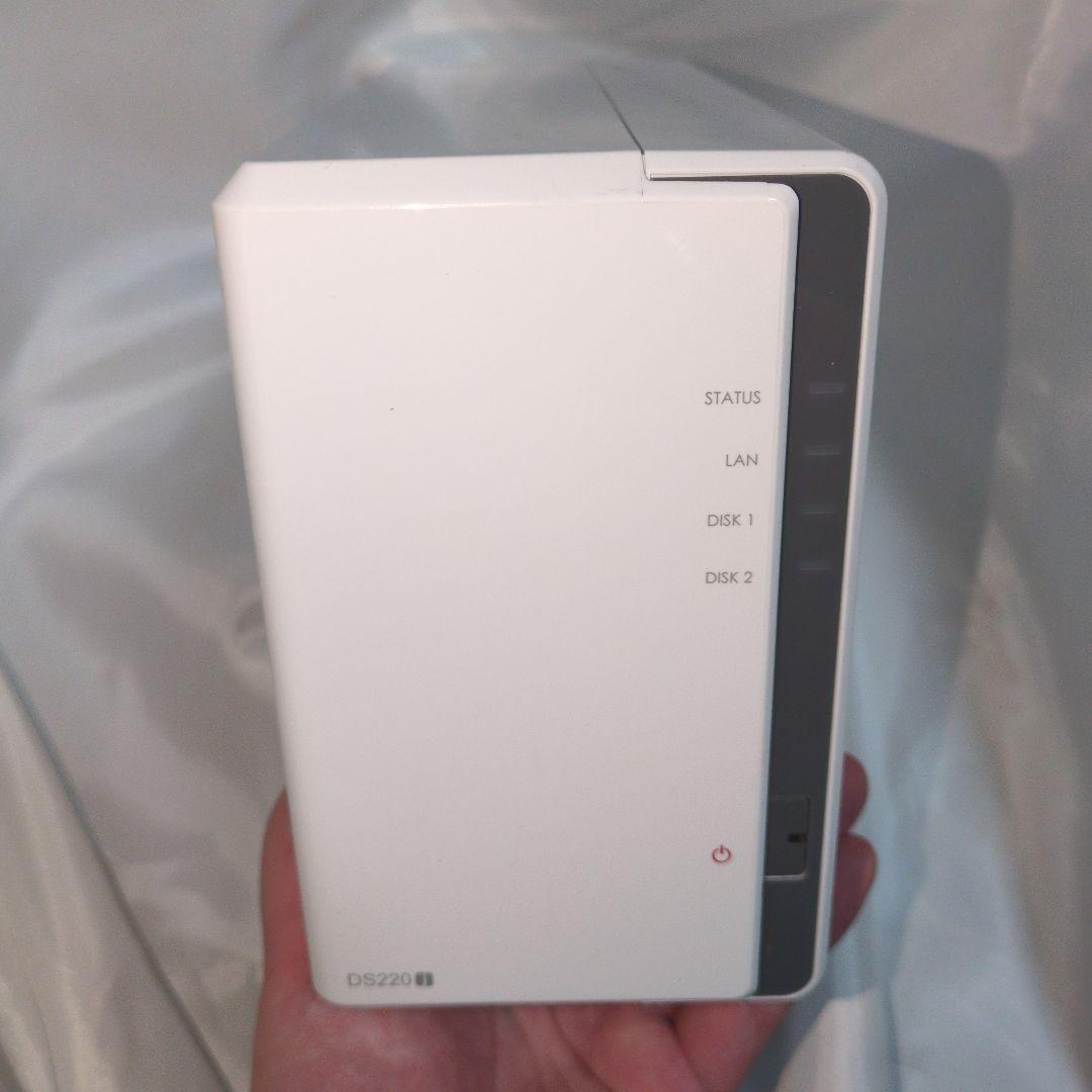 Synology DS220j NAS 動作確認・初期化済　元箱付属