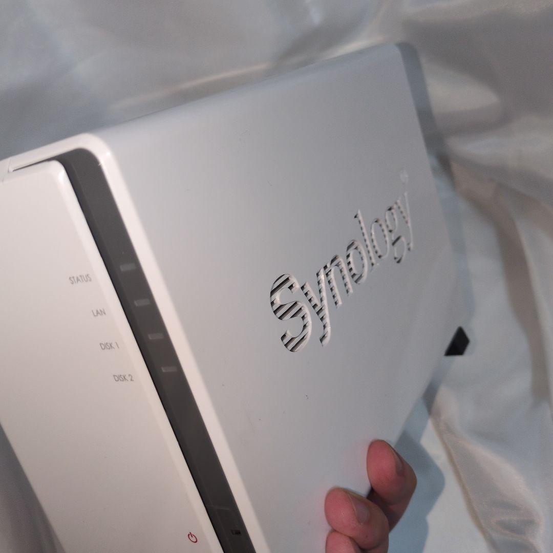 Synology DS220j NAS 動作確認・初期化済　元箱付属