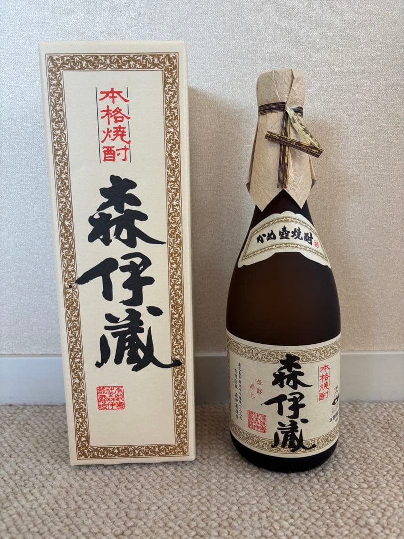森伊蔵 本格焼酎(化粧箱入り) 森伊蔵 1800ml 箱付き 芋焼酎 東京都内発送限定 ホワイトデー ギフト
