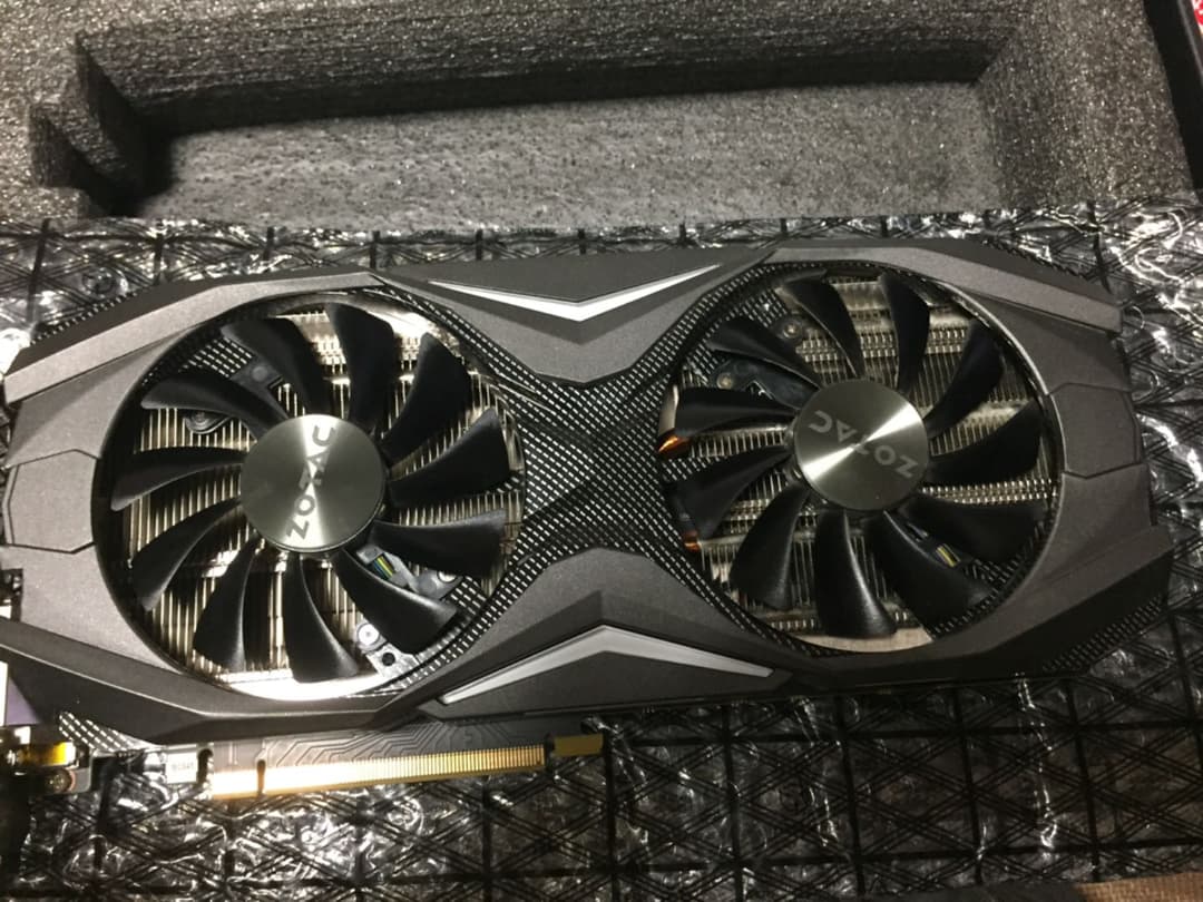 グラフィックボード・グラボ・ビデオカード ZOTAC GTX1080 AMP EDITION